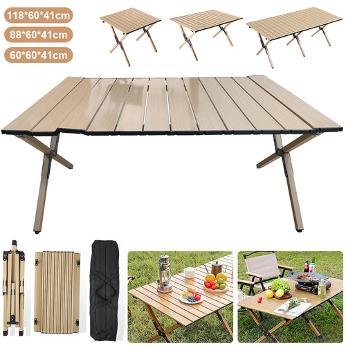 Folding camping table with - camping,