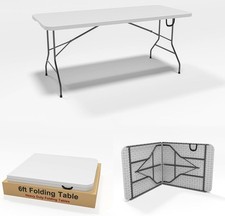 6ft Heavy-Duty Folding Table