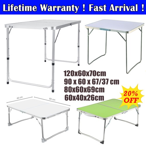 Folding table portable fold - fold, up