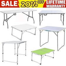 Folding Table Portable Fold Up