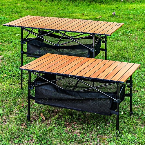 Folding camping table - folding,
